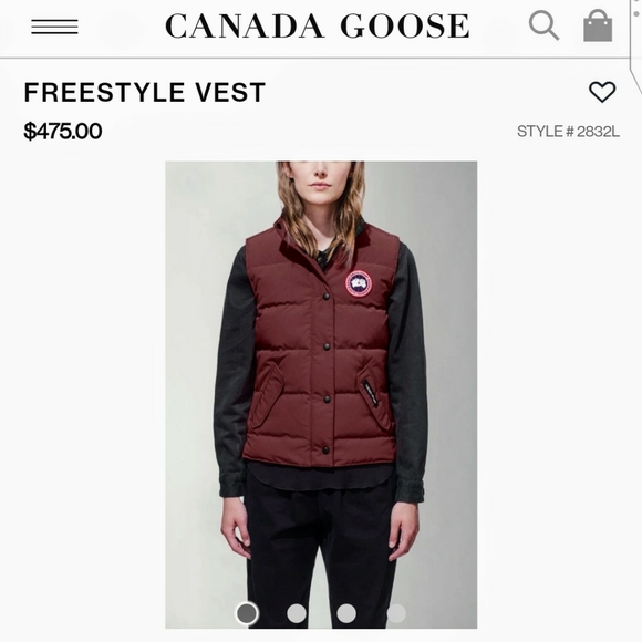 ❗️SOLD❗️Canada Goose Freestyle Vest - Picture 5 of 8